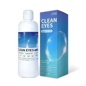 깨끗한아이 렌즈 세정액 500ml 2개 [세정제 세척액 보존액 촉촉한 용액 렌즈액]
