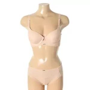 [롯데백화점]휠라언더웨어 썸머 쿨 스트라잎JQ 더블윙 여성브라헴팬티세트 BADRG2645FSKN