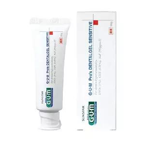 GUM 검덴탈겔에스이 임플란트 관리 후 치과 치주질환 덴탈겔 저자극 시린이 치약(65g) 10개