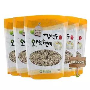 [증산왕김연도]김연도 오색현미 500g 15봉