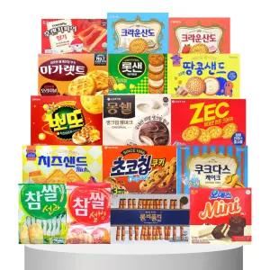 [판다네 마켓] 팔만 과자 B세트 회사 사무실 탕비실 세미나 단체선물 학교 학원 어린이집 다과 간식