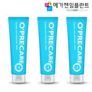 메가젠 1450 고불소 케어 치약 100g 3개