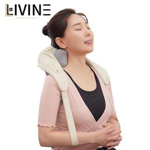 리바인 무선 목 어깨 마사지기 안마기 저소음 안마기 넥숄더