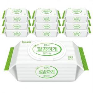 탐사 깔끔하게 물티슈, 100개입, 10개 one option