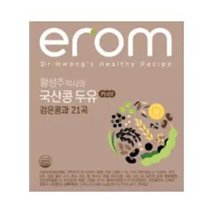 황성주 국산콩두유 PLUS 검은콩과 21곡 190ml 16입