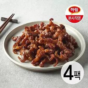 [하림](신선) 하림 직화무뼈닭발 180g 4팩