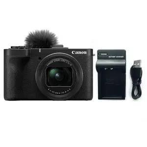 (컴온탑) 캐논 PowerShot V1 하이엔드 카메라 (재고보유) + 포토리뷰 호환충전기 (단독 250대 판매 돌파)