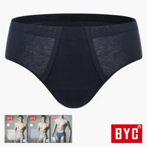 남성 순면 단색 맥시 삼각 브리프 팬티 2100