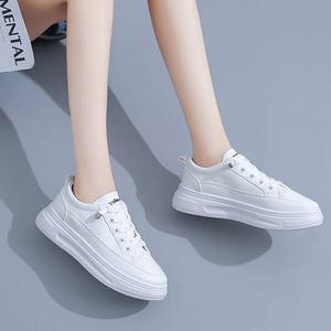 여성 키높이 스니커즈 4cm 통굽 운동화 소프트쿠션 캔버스화