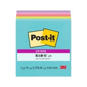 [하프클럽/]네온즈 3M 654-5SSMA 포스트잇/76x76mm(1