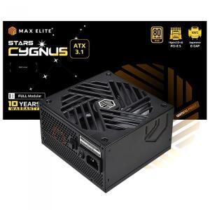 맥스엘리트 STARS CYGNUS 1000W 80PLUS 골드 풀모듈러 ATX3.1 파워