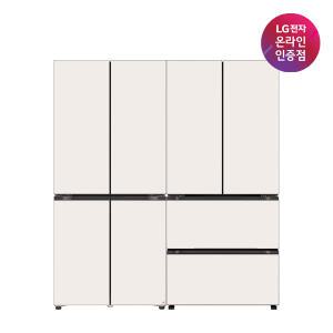 LG 디오스 오브제컬렉션 R984GBB012 (M516GBB012S + Z484GBB123S) 냉장고 빌트인 FitMax