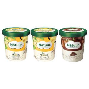 [슈팅냉동] 롯데웰푸드 나뚜루 바닐라 파인트 474ml, 2개 + 초코 파인트 474ml, 1개