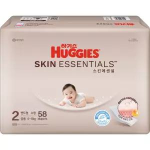 하기스 스킨에센셜 밴드2 공용 소형 58매