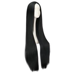 검은색 긴 생머리 귀신가발 가발 패션가발 여성가발 여자가발 구미호가발