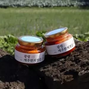 [광령푸드]제주 오징어 한치 젓갈 200g 2개 set