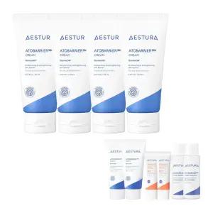 [본사직영]에스트라 아토베리어365 크림 80ML 4개+크림30ml 2개 +선크림20ml 2개+에센스25ml 2개