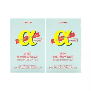 데이즈온 원데이 알파시클로 덱스트린 3g x 14포 x 2박스/An