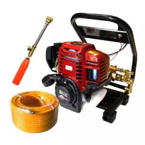 4행정 35.8cc 혼다 타입 엔진 동력 분무기 구보텍 포터블 농약 살수기 살포기 8.5mm x 30m