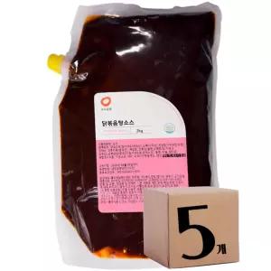 푸드공방 소스공방 닭볶음탕 소스 (2Kg 5개)