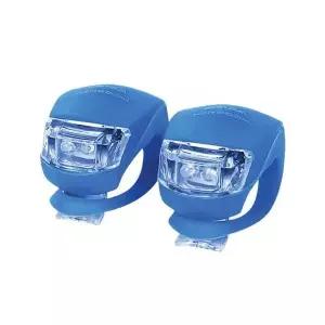[콩심팥심]LED 실리콘 경량2구 자전거 안전등 WS-513 랜덤발송