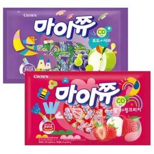 마이쮸 720gX2개 혼합 (딸기+핑크리치/포도+사과)