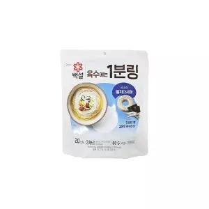 백설 멸치다시마 육수에는 1분링 80g X 5봉(총100개입)
