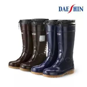 대신 DS-PVC-01 난슬립 요딩인젝션 안전장화 밤 군청/장화/남성/미끄럼/방지/산업용/요딩/안전/방수/낚시용
