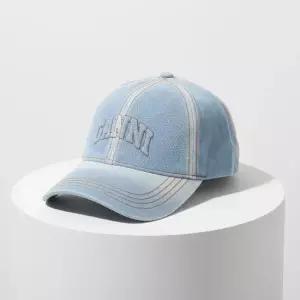가니 WASHED DENIM CAP A6919 676) 워시드 데님 캡)