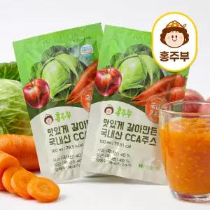 홍주부 갈아만든 국내산 CCA주스 100ml x 30포