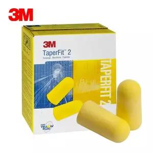 3M 귀마개 테이퍼핏2 100쌍(200개입) 1박스 소음차단 폼타입 이어플러그 수면귀마개