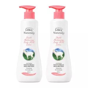 Leivy 산양유 데일리 모이스춰 바디로션 플로럴 코튼향 350ml 2개