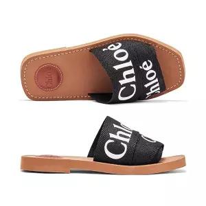 [씨바이클로에][끌로에 CHLOE] CHC22U188Z3 001 여성 슬리퍼