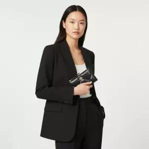 토리버치 26SS KIRA DIAMOND QUILT ZIP CARD CASE 158629-001) 키라 다이아몬드 퀼투 집업 케이)