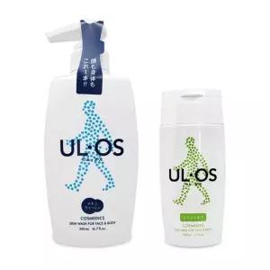 우르오스 스킨 워시 무향 500ml 남성 올인원 바디워시 + 올인원 스킨 밀크 200ml(중건