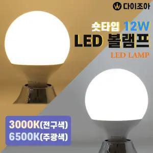 파룩스 E26 12W 6500K 95파이 S타입 LED 볼구램프/ 볼전구(주광색)