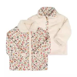 루이스미샤 GRI-W25-R0050 (Dalila) 달릴라 플로럴 리버시블 누빔 아동 코트
