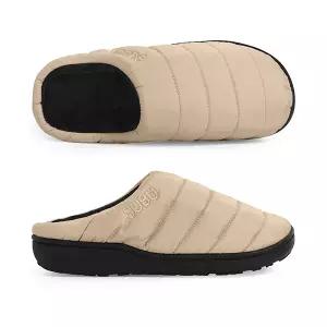스부 SUBU BEIGE (SB-73) 오리지널 퍼머넌트 F-라인 베이지 기모 패딩 슬리퍼