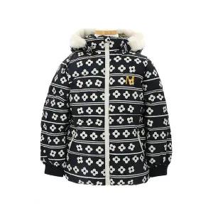 [미니로디니] 2471011660 (Flowers aop hooded puffer jacket) 플라워 AOP 푸퍼 아동 자켓