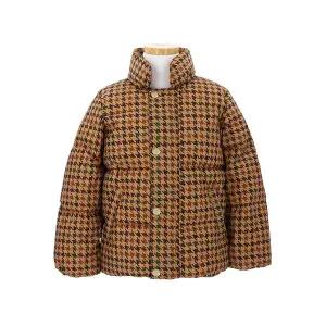 [미니로디니] 2471013213 (Houndstooth aop city puffer) 하운즈투스 AOP 시티 푸퍼 아동 자켓
