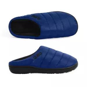 스부 SUBU NAVY (SB-14) 오리지널 퍼머넌트 F-라인 네이비 기모 패딩 슬리퍼