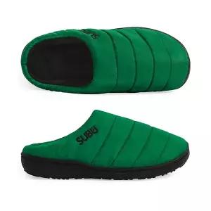 스부 SUBU GREEN (SB-16) 오리지널 퍼머넌트 F-라인 그린 기모 패딩 슬리퍼