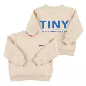 타이니코튼 AW24-161 M01 (Tiny sweatshirt) 그래픽 로고 아동 맨투맨