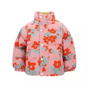 타이니코튼 AW24-302 P17 (Flowers short padded jacket) 플라워 숏 패디드 아동 자켓