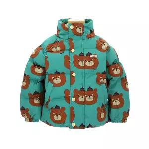 타이니코튼 AW24-297 M25 (Bears short padded jacket) 베어스 숏 패디드 아동 자켓