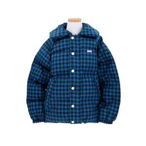 타이니코튼 AW24-291 P29 (Vichy short padded jacket) 비시 체크 숏 패디드 아동 자켓