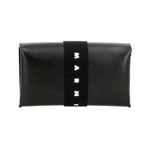 [마르니] PFMI0007U10 P5769 00N99 오리가미 PVC 3단 밴딩 플랩 카드지갑