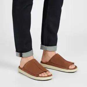 클락스 OVERLEIGH SLIDE COLA SUEDE 26175780) 오버레이 슬라이드)