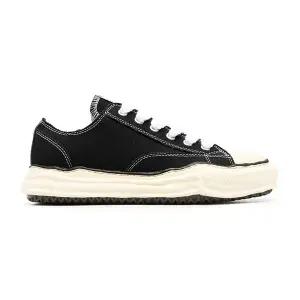 미하라야스히로 피터슨 캔버스 스니커즈 A09FW733 BLACK