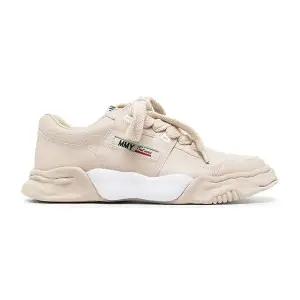 미하라야스히로 파커 레더 스니커즈 A08FW702 BEIGE